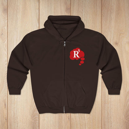 Dark Chocolate Red’s Randumb Ruminations Zip Hoodie