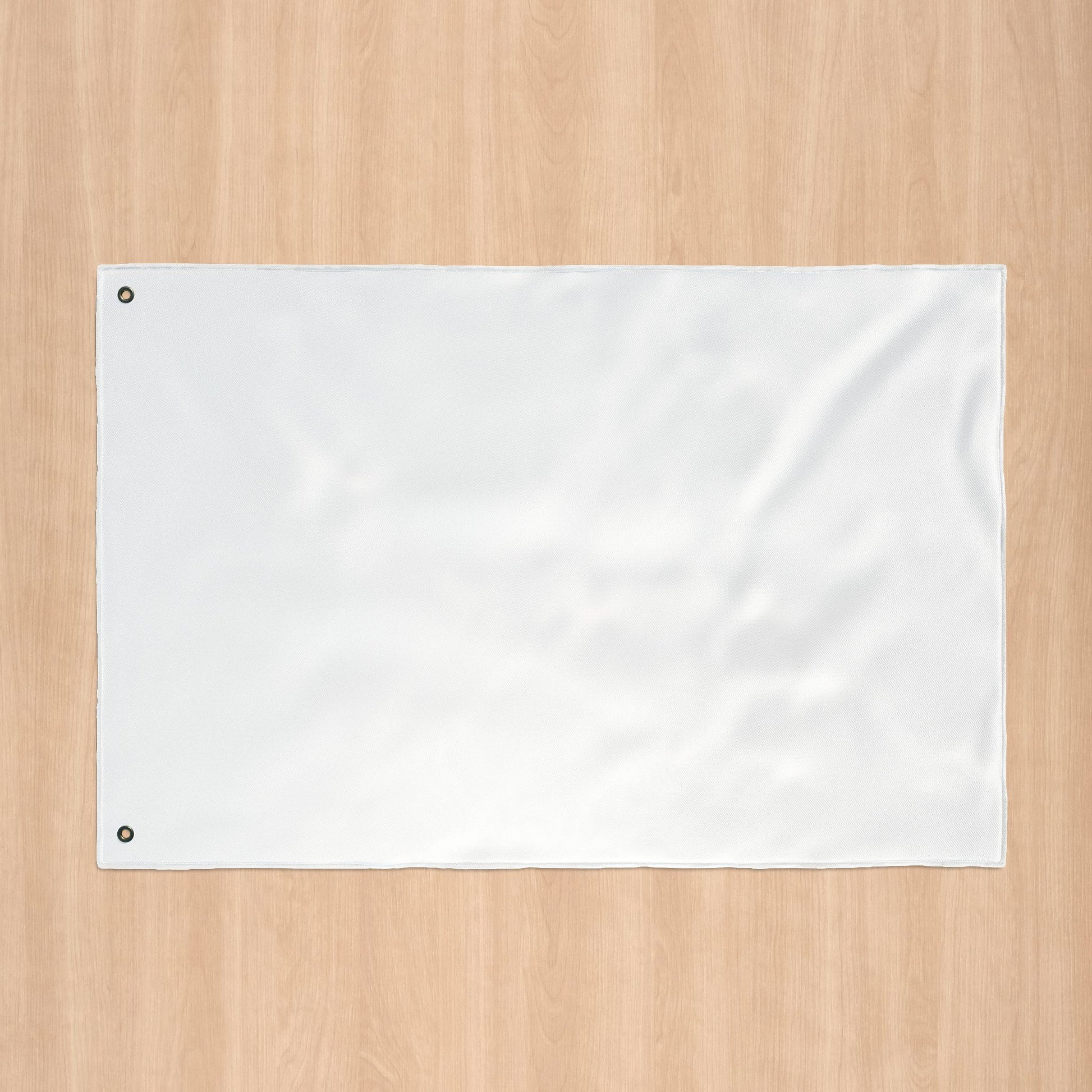 I Surrender White Flag with Grommets