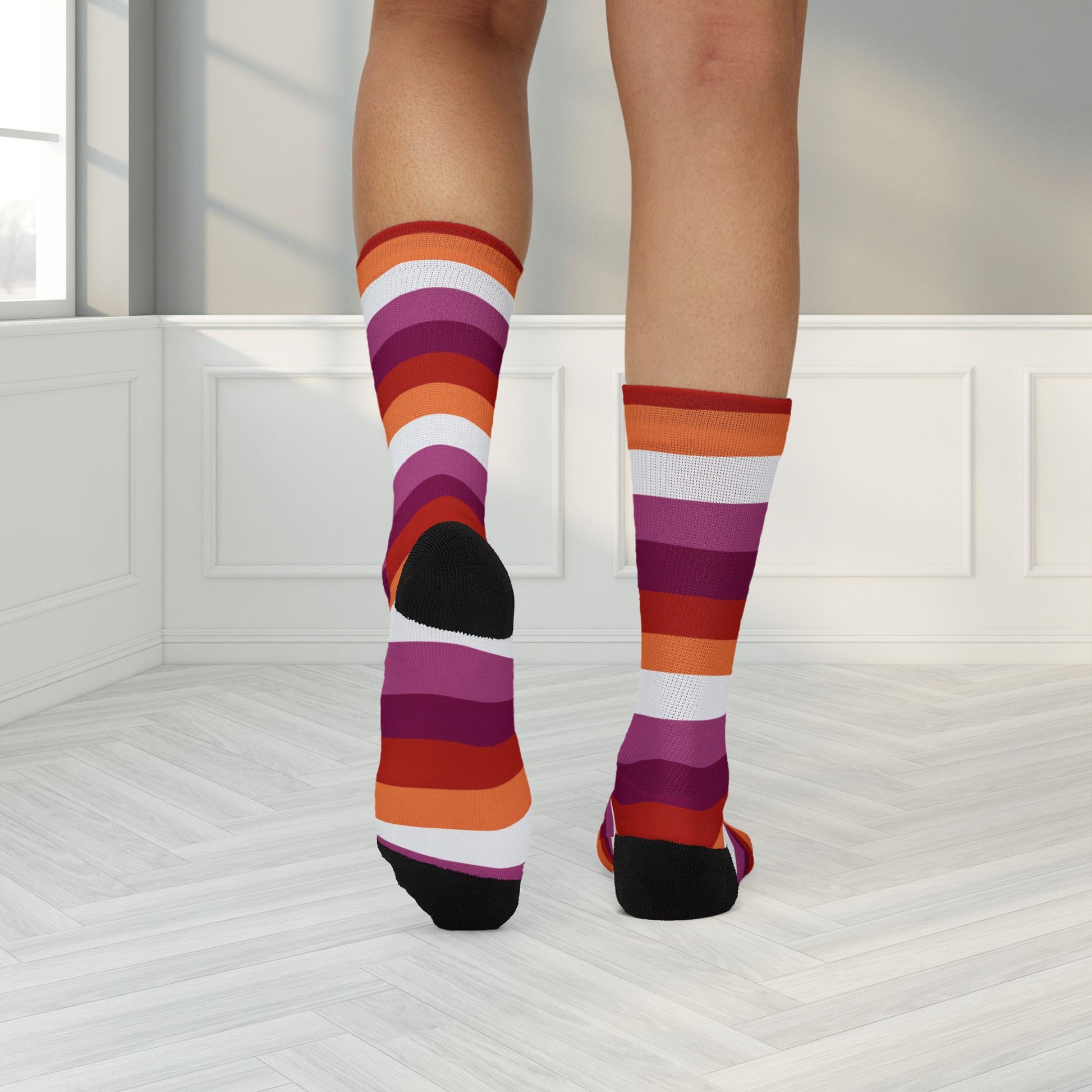 Lesbian Pride Socks