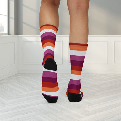 Lesbian Pride Socks