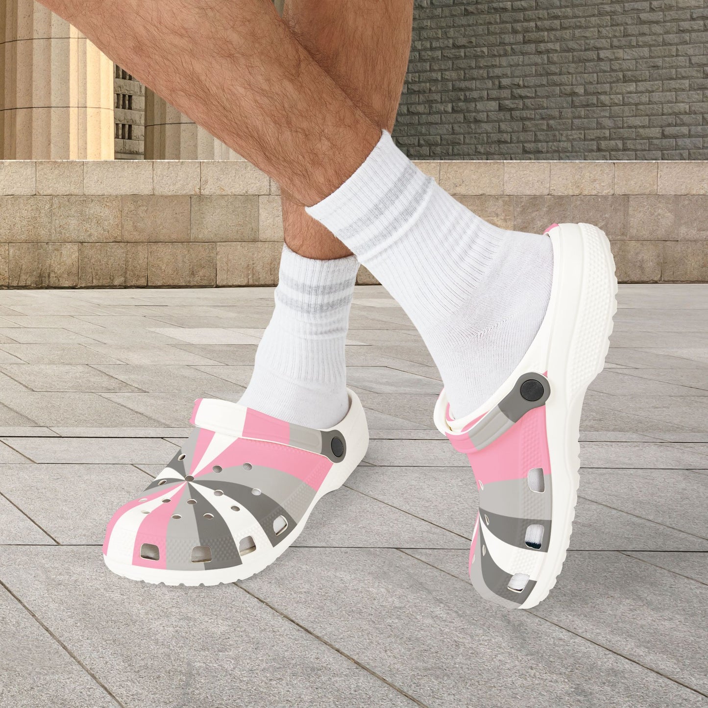 Demigirl Pride Clogs