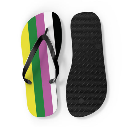 Ceterosexual Pride Flip Flops