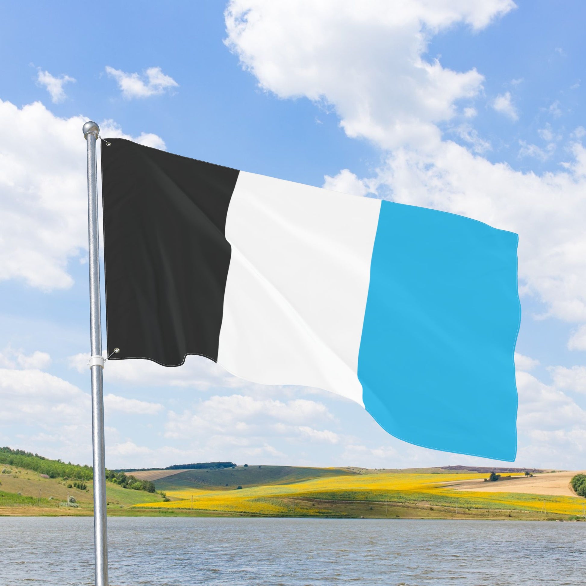 Mascic Pride Flag with Grommets