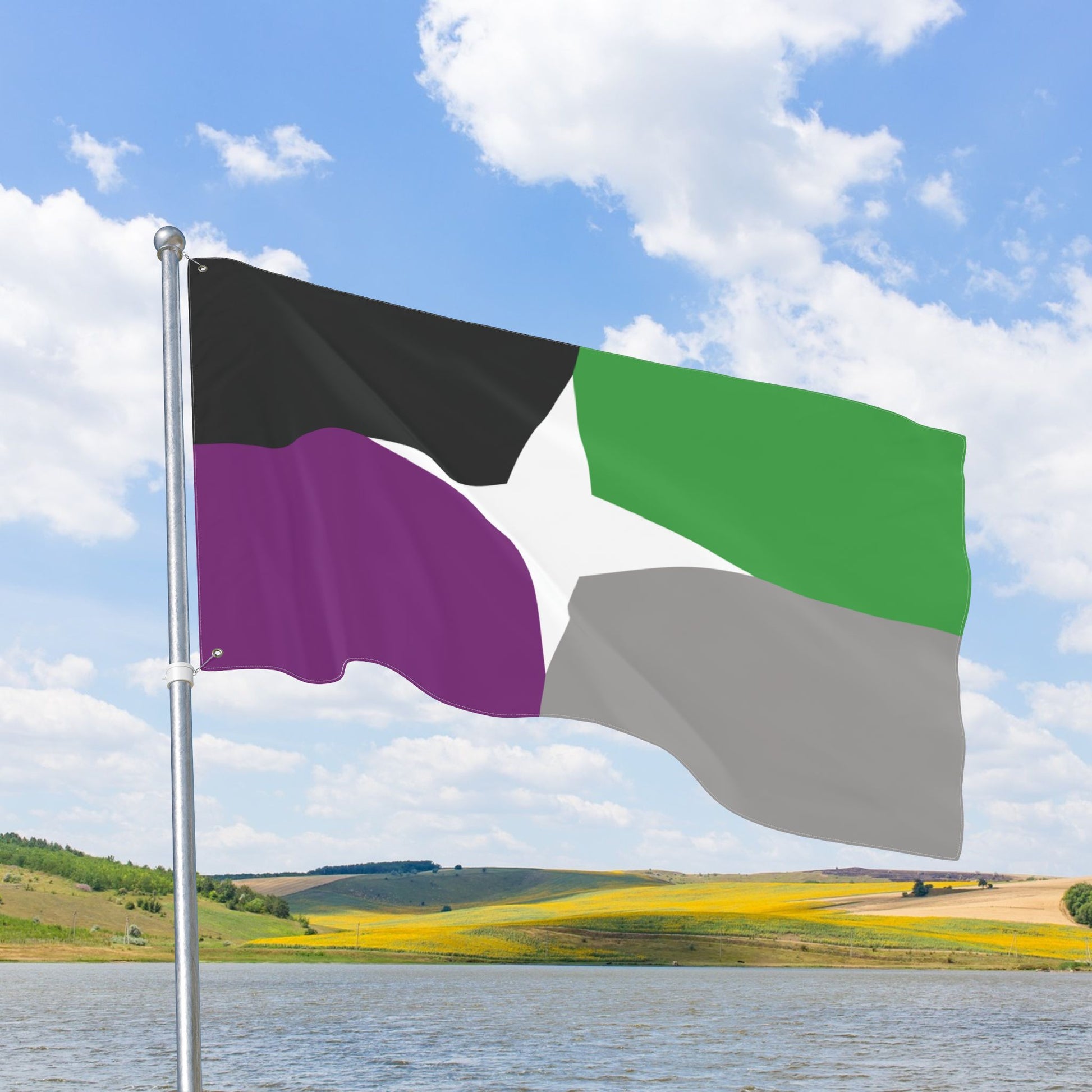 A-Spec Pride Flag with Grommets