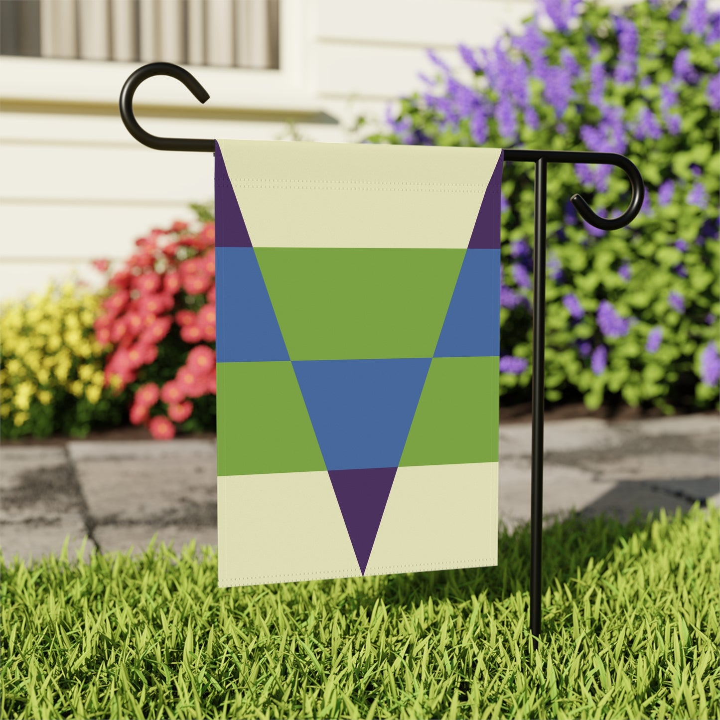 12'' × 18'' Aegoplatonic Cream Garden Flag Banner