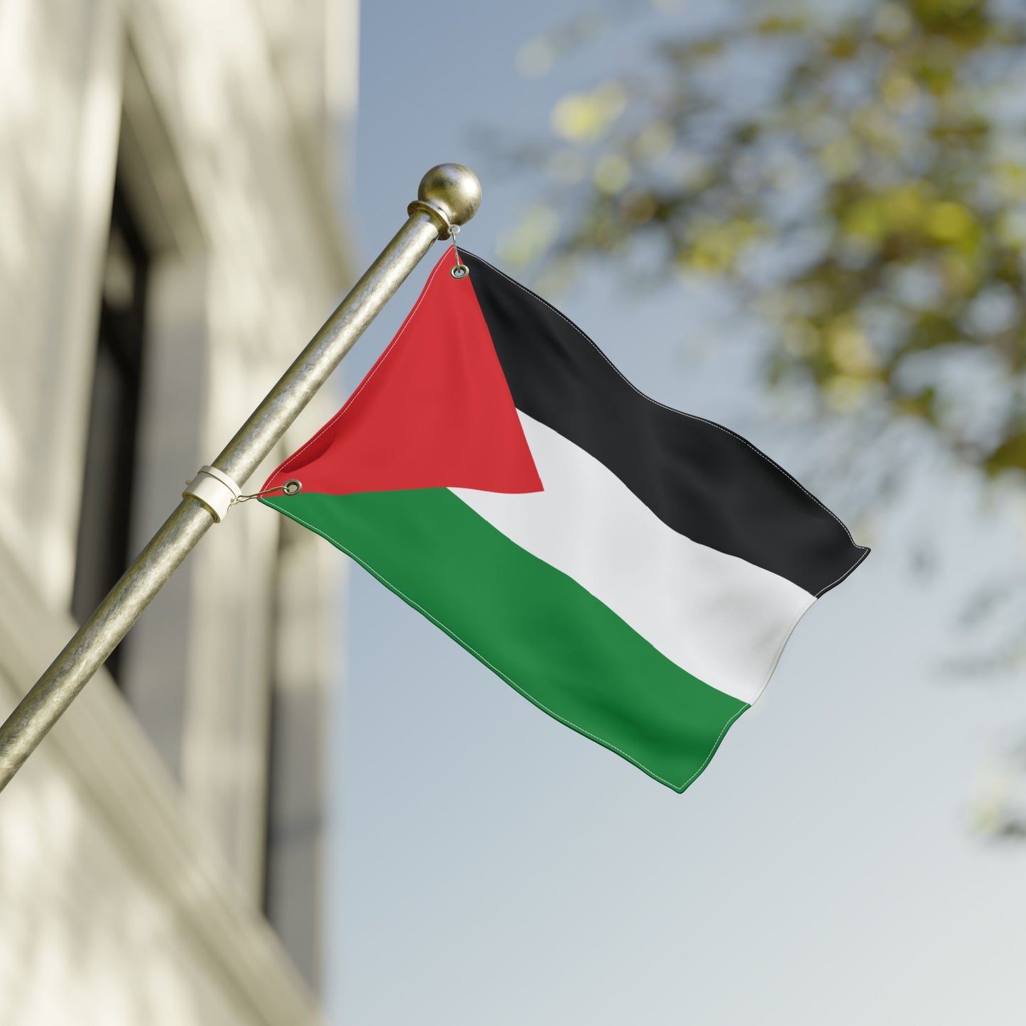 12'' × 18'' Palestine Flag with Grommets