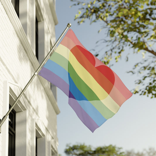 36'' × 60'' Homoromantic Pride Flag with Grommets