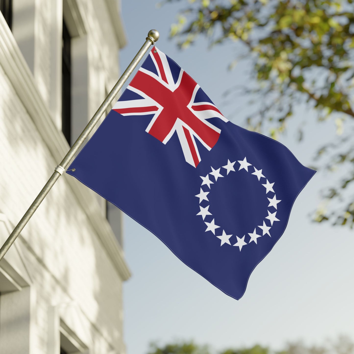 30'' × 40'' Cook Islands Flag with Grommets