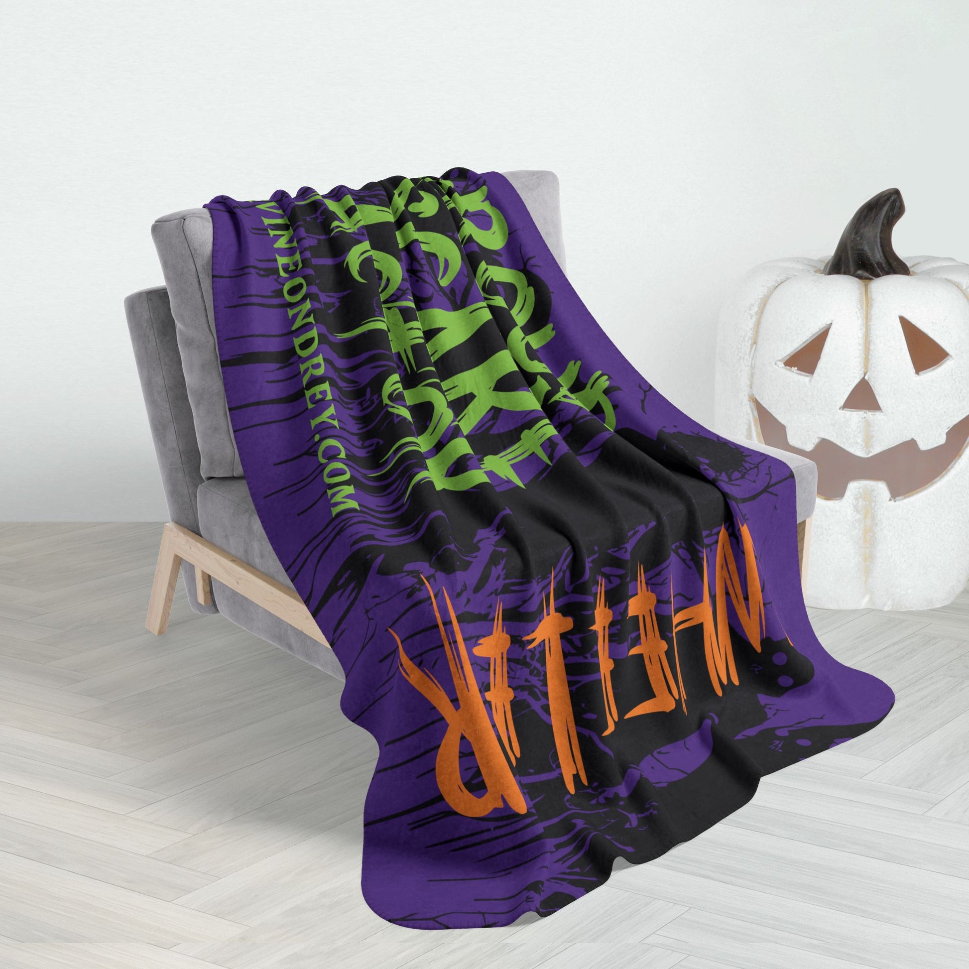 Proud to Be a Scare Actor Personalized Fleece Sherpa Blanket • Irvine Ondrey Engineering