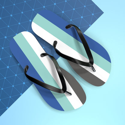 Fraysexual Pride Flip Flops