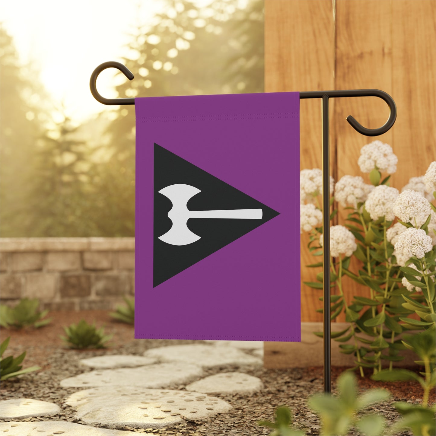 Labrys Lesbian Pride Garden Banner