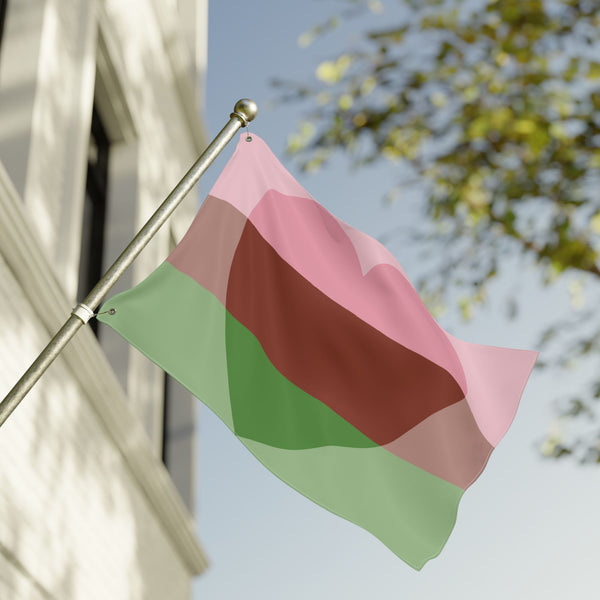 24'' × 36'' Gyneromantic Pride Flag with Grommets