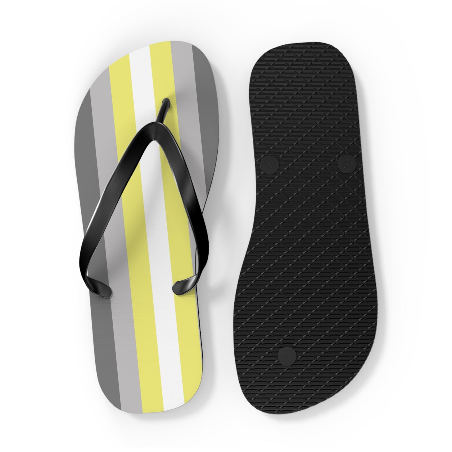 Demigender Pride Flip Flops