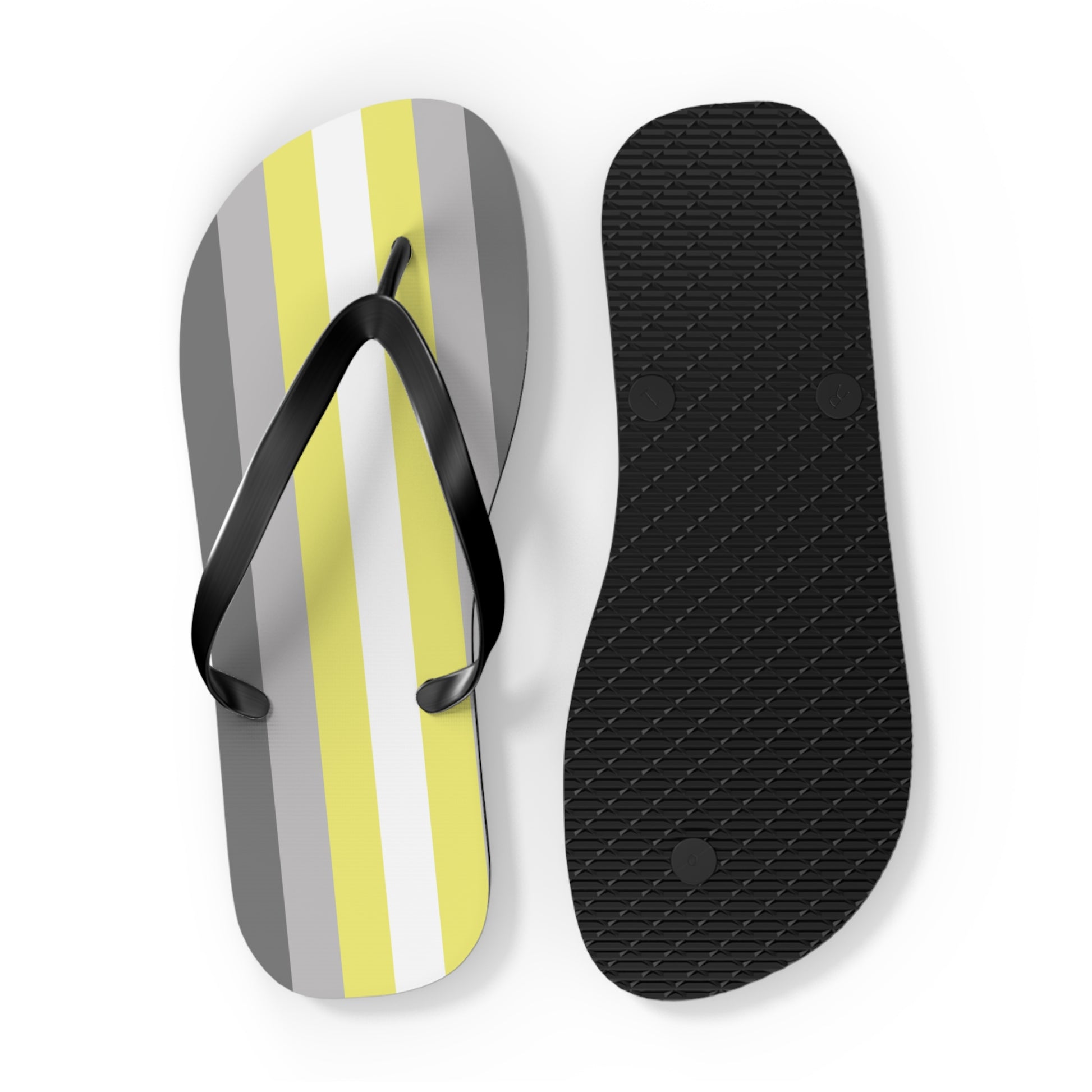 Demigender Pride Flip Flops