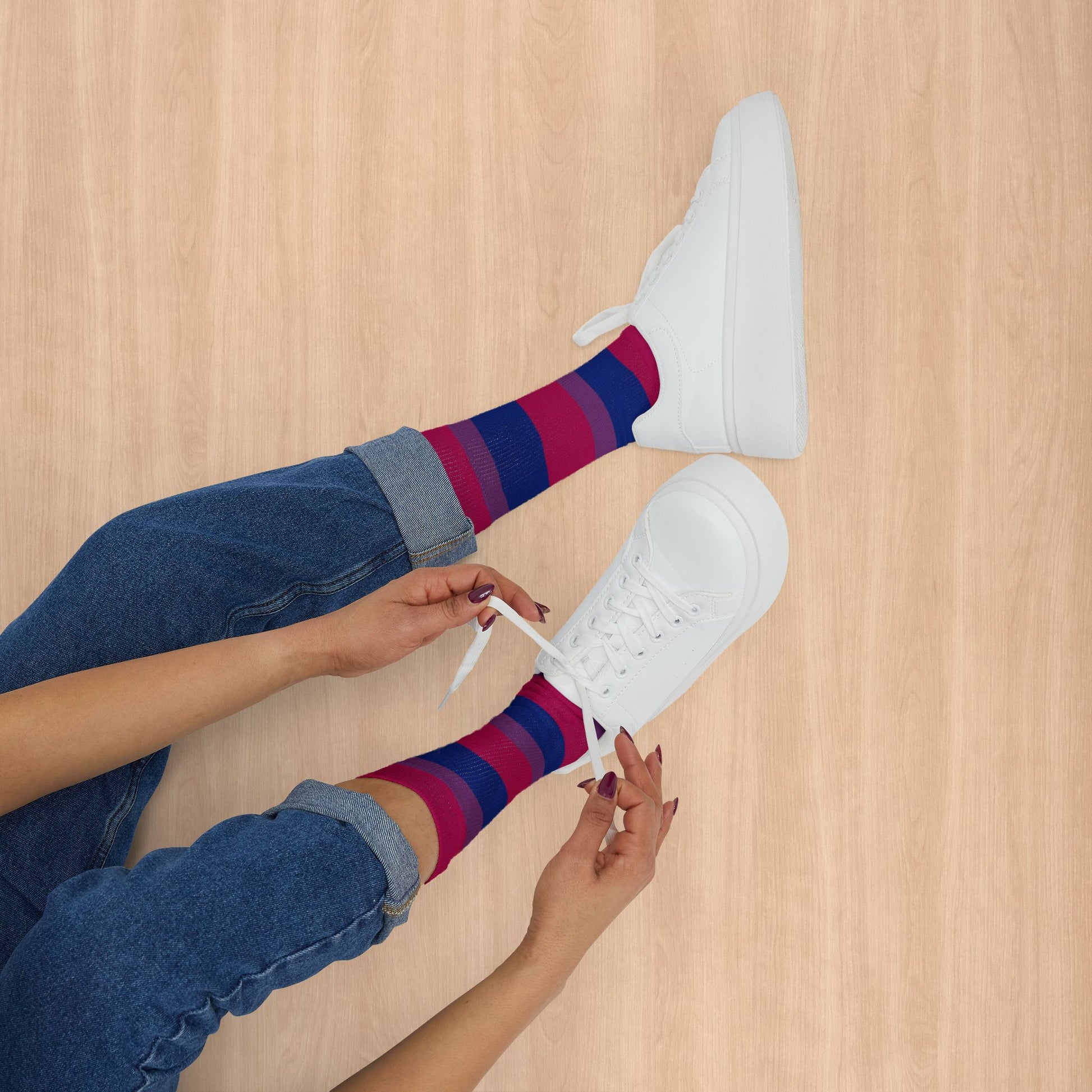 Bisexual Pride Socks