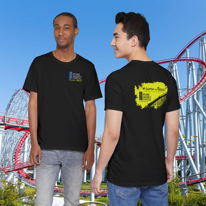 Black OG Woodie Tee (BACK graphic) • Irvine Ondrey Engineering