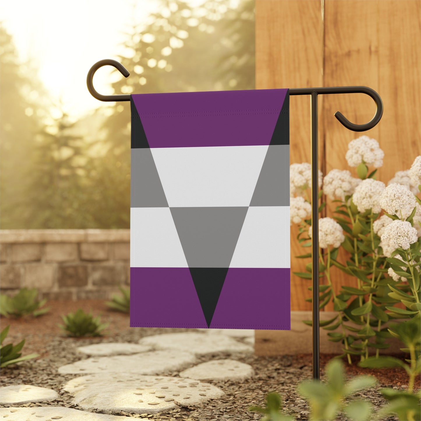 Aegosexual Garden Flag Banner