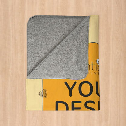 Custom Fleece Sherpa Blanket