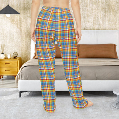 Women’s Midway Boardwalk Rainbow Ohio Plaid Pajama Pants
