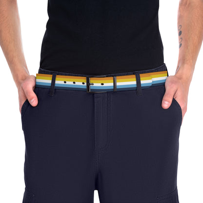 Aromantic Asexual Pride Flag Belt