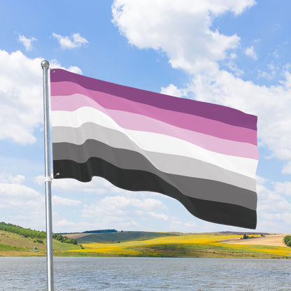 Straight Queer Heteroqueer Pride Flags