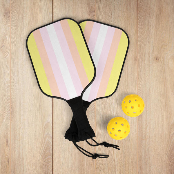 7.5'' × 15.5'' Pangender Pride Flag Pickleball Kit