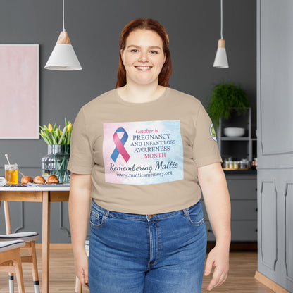 Pregnancy & Infant Loss Awareness Tee • Mattie's Memory