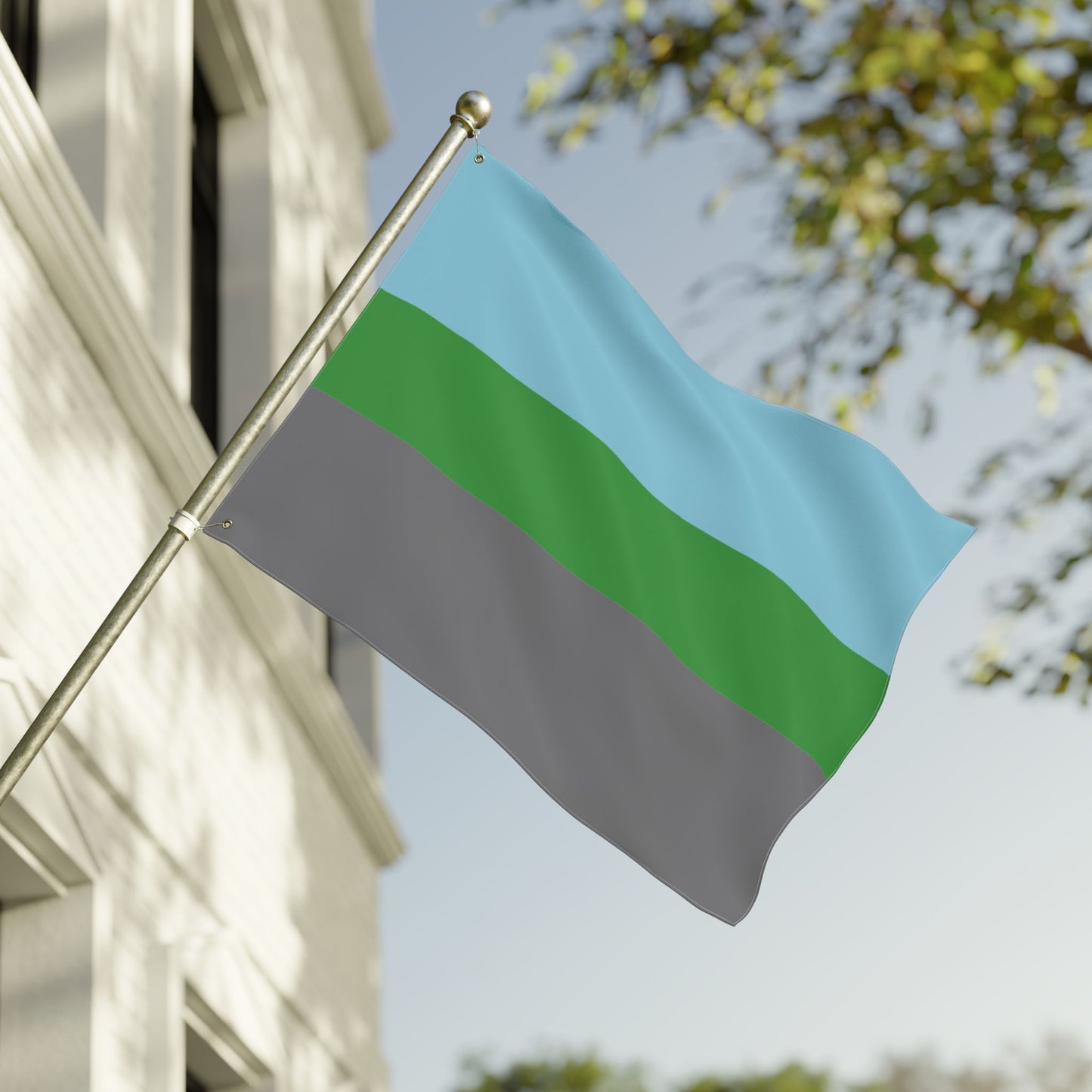 30'' × 40'' Autoromantic Pride Flag with Grommets