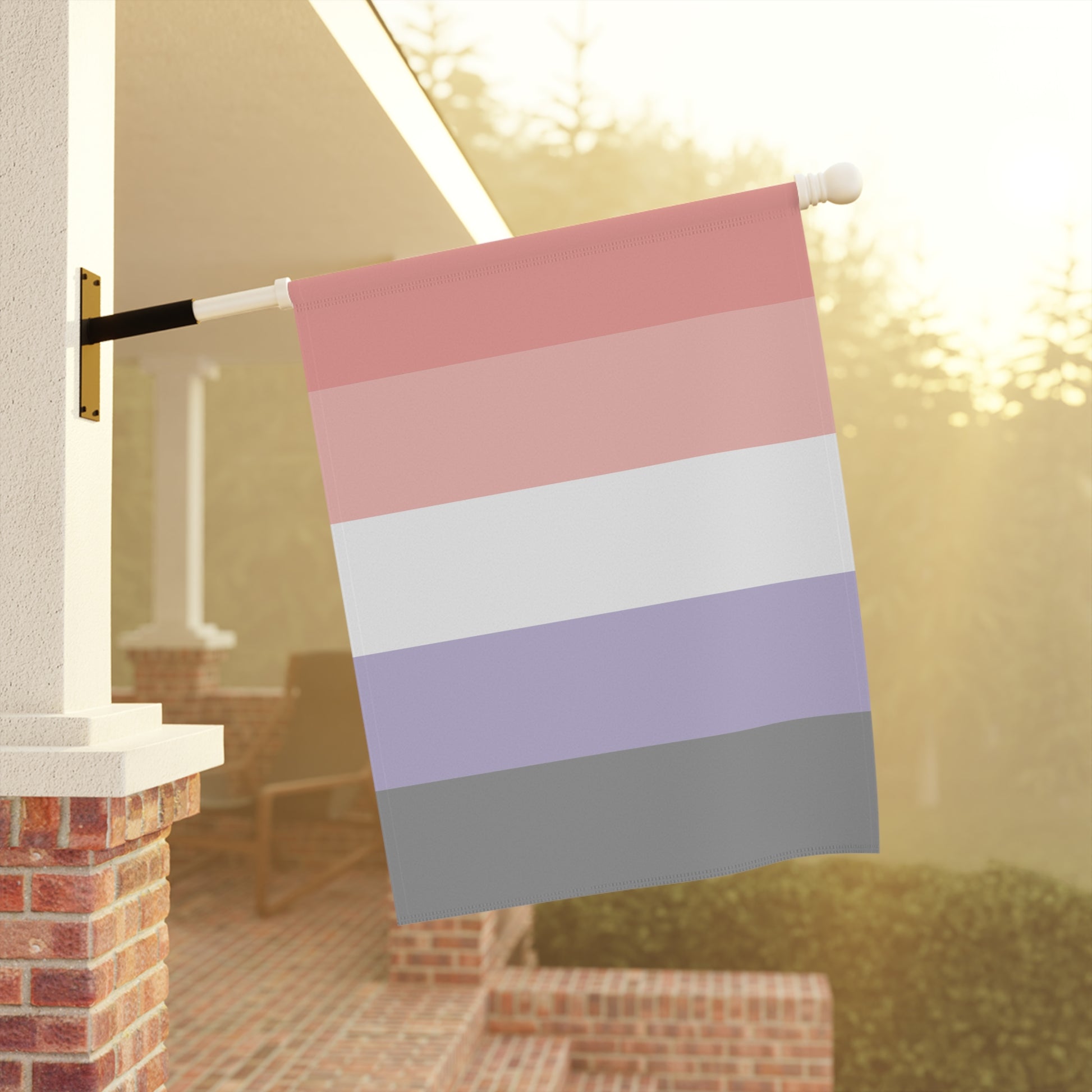 Cupioromantic Pride Garden Flag Banner