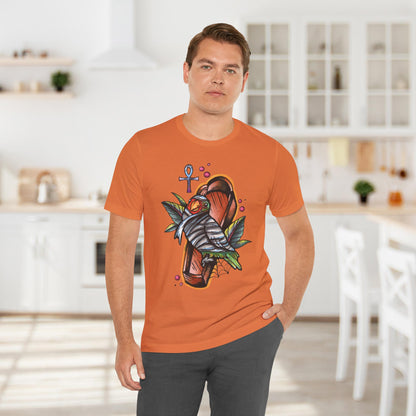 Mummy Lovebird Hand-Drawn & Hand-Colored Tee