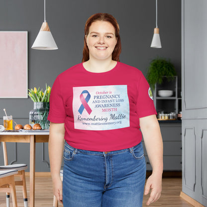Pregnancy & Infant Loss Awareness Tee • Mattie's Memory