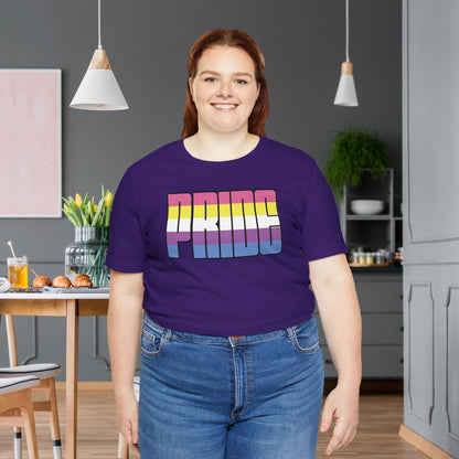 Team Purple Bigender Pride Tee