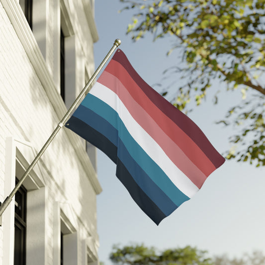 36'' × 60'' Nebularomantic Double-Sided Pride Flag with Grommets