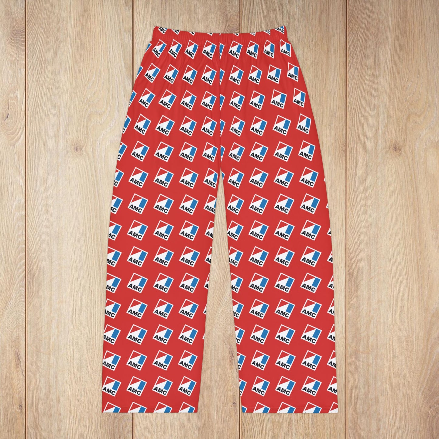 Men’s AMC Logo Red Pajama Pants