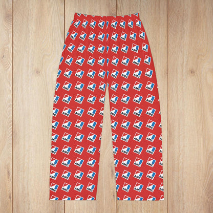 Men’s AMC Logo Red Pajama Pants