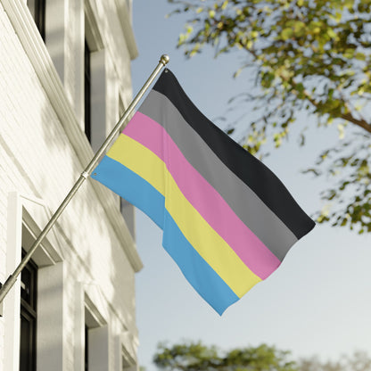 36'' × 60'' Polygender Double-Sided Pride Flag with Grommets