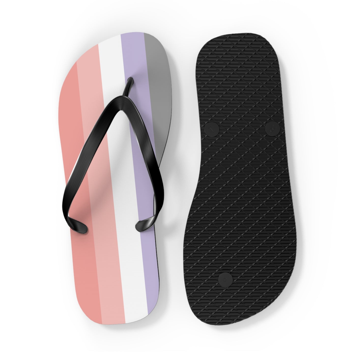 Cupioromantic Pride Flip Flops