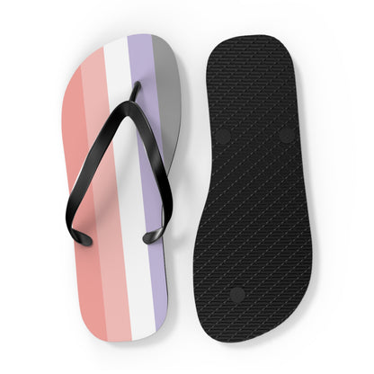 Cupioromantic Pride Flip Flops