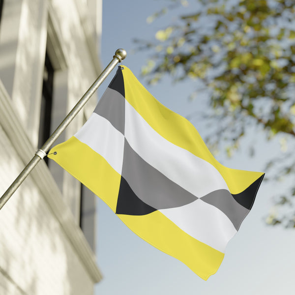 24'' × 36'' Aegoplatonic Yellow Pride Flag with Grommets