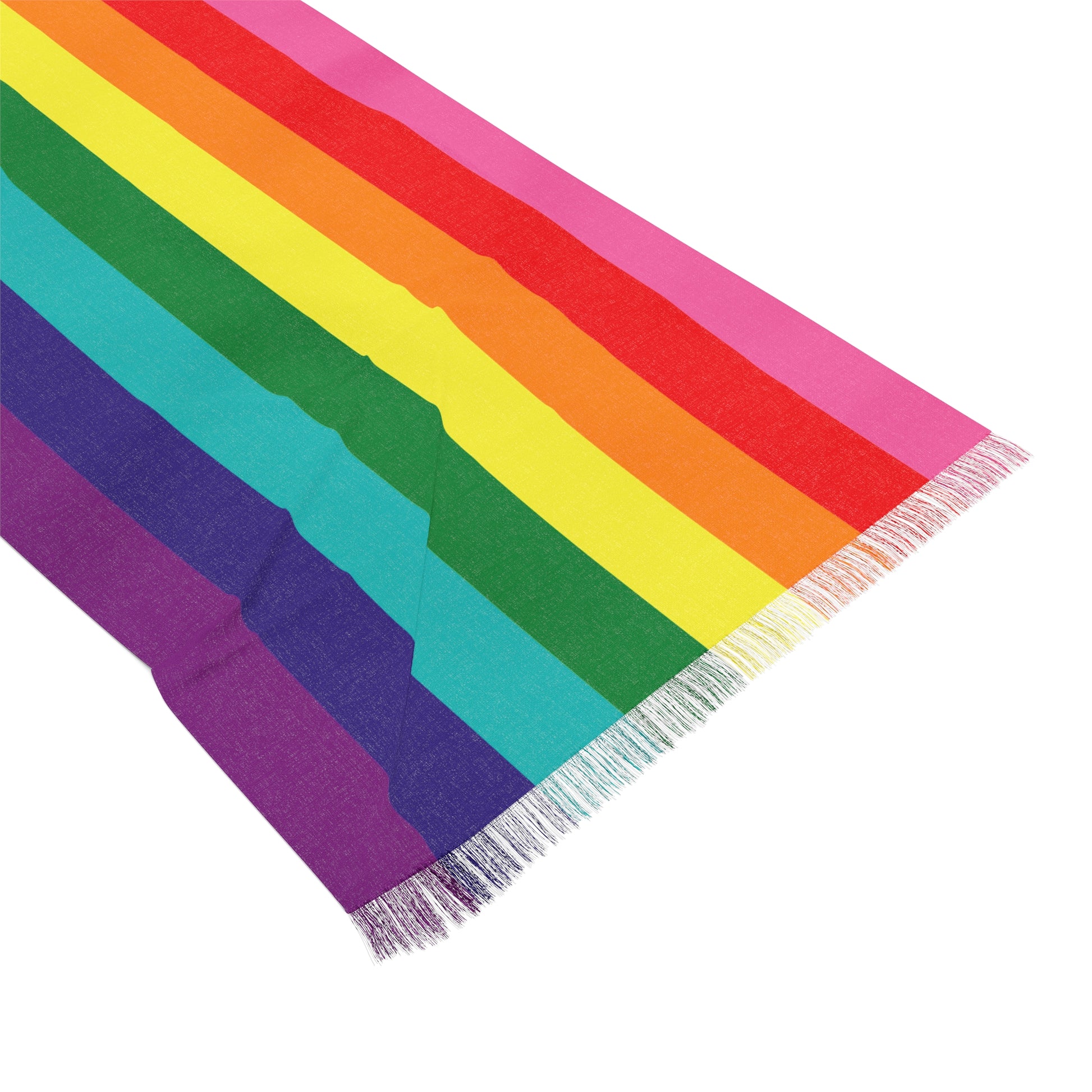 Gilbert Baker Rainbow Pride Lightweight Scarf