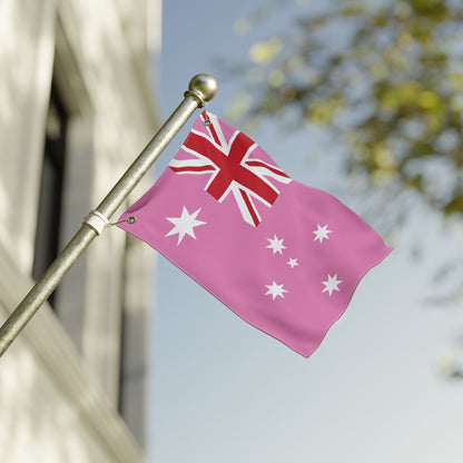 12'' × 18'' Australia Gay Pride Pink Flag with Grommets