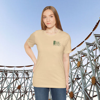 I Wanna Watch Basketball & Ride Roller Coasters Tee • Irvine Ondrey Engineering • Comfortable Short Sleeve T-Shirt