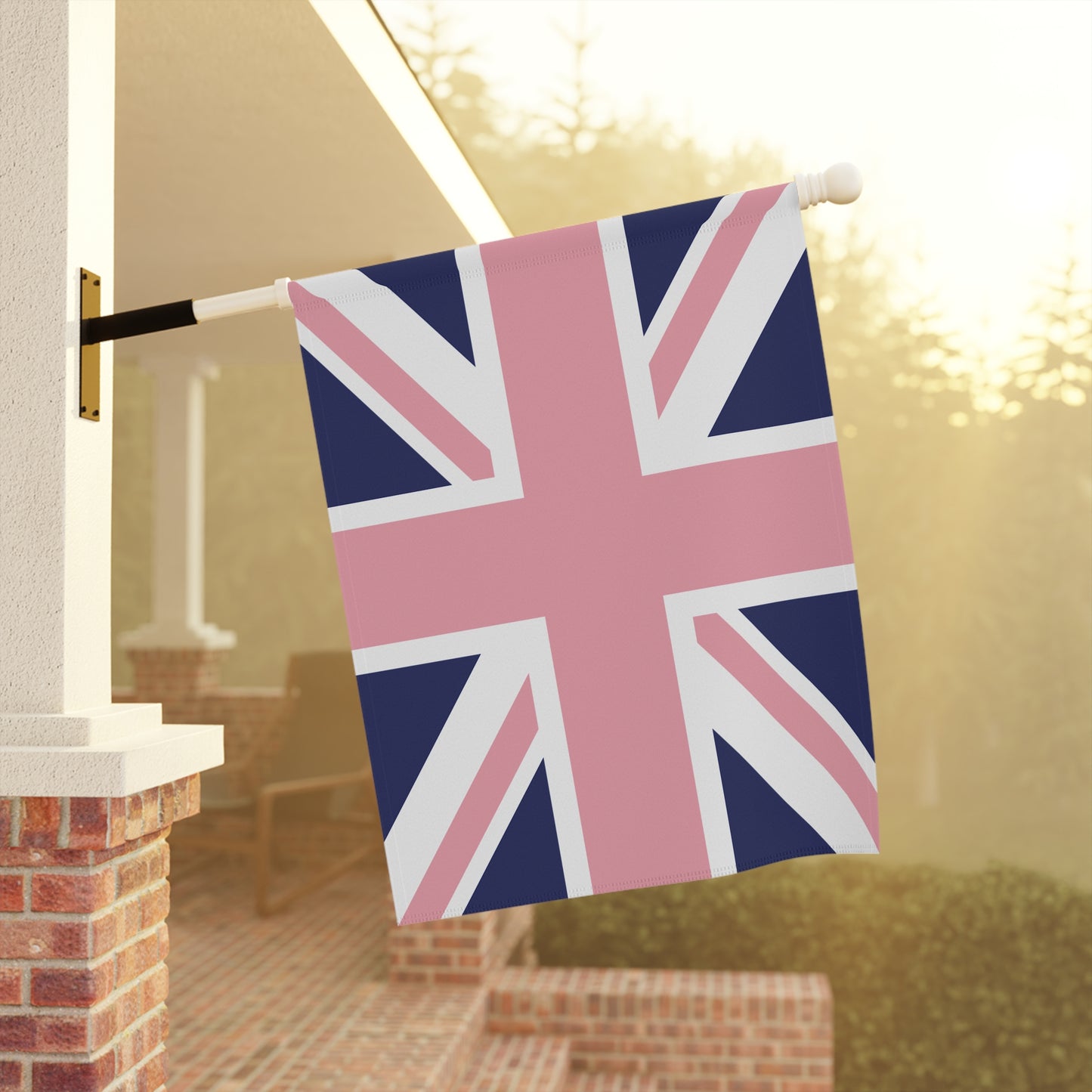 UK Pink Gay Pride Garden Flag Banner