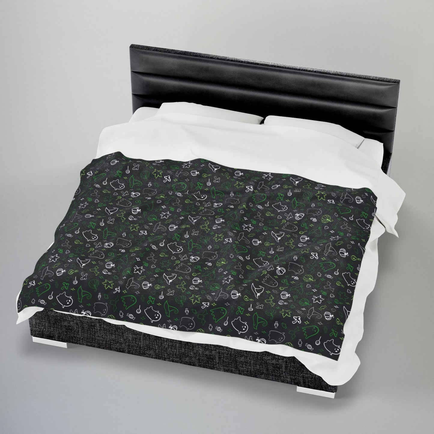 Aromantic Halloween Velveteen Plush Blanket