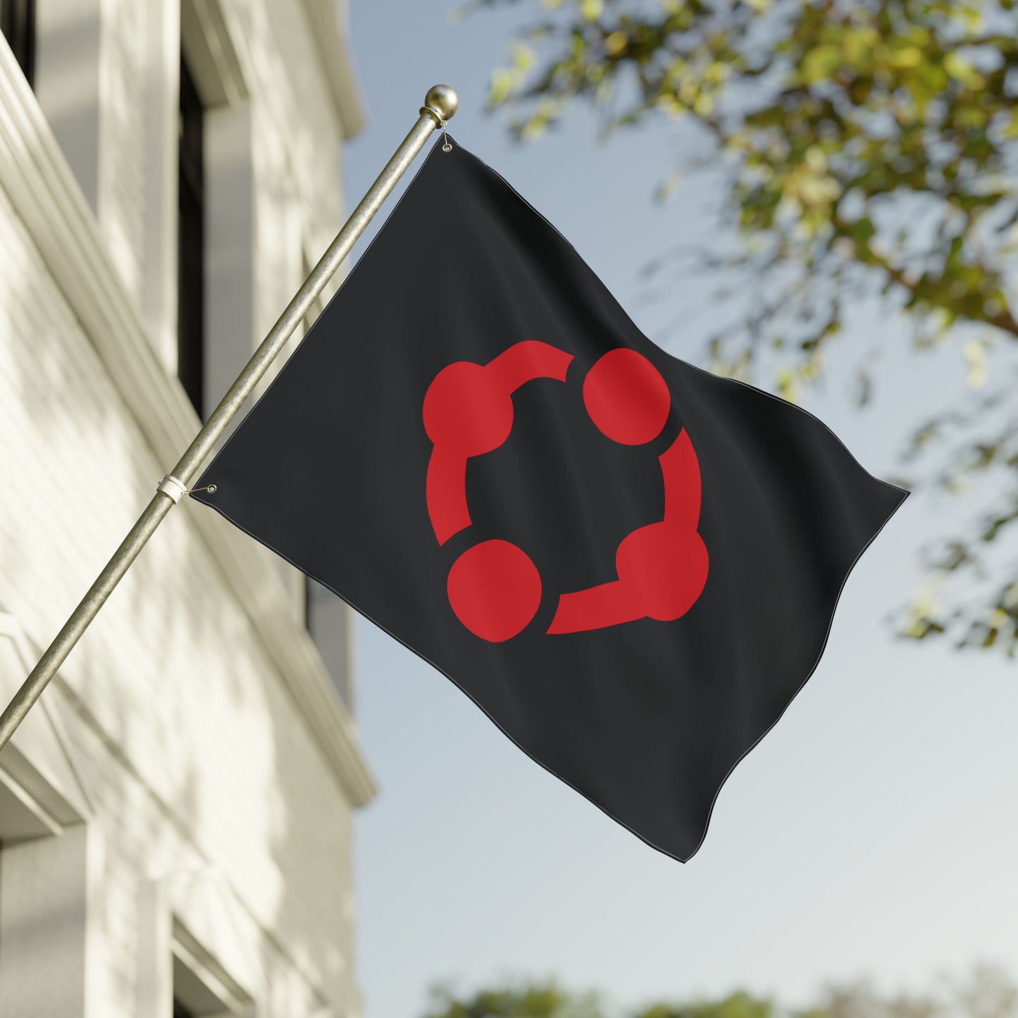 30'' × 40'' Fetish Black Pride Flag with Grommets