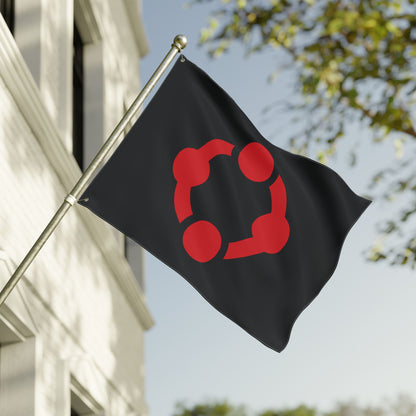 30'' × 40'' Fetish Black Pride Flag with Grommets