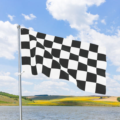Checker Flag with Grommets
