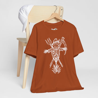 Scarecrow Lovebird, Line Art Tee