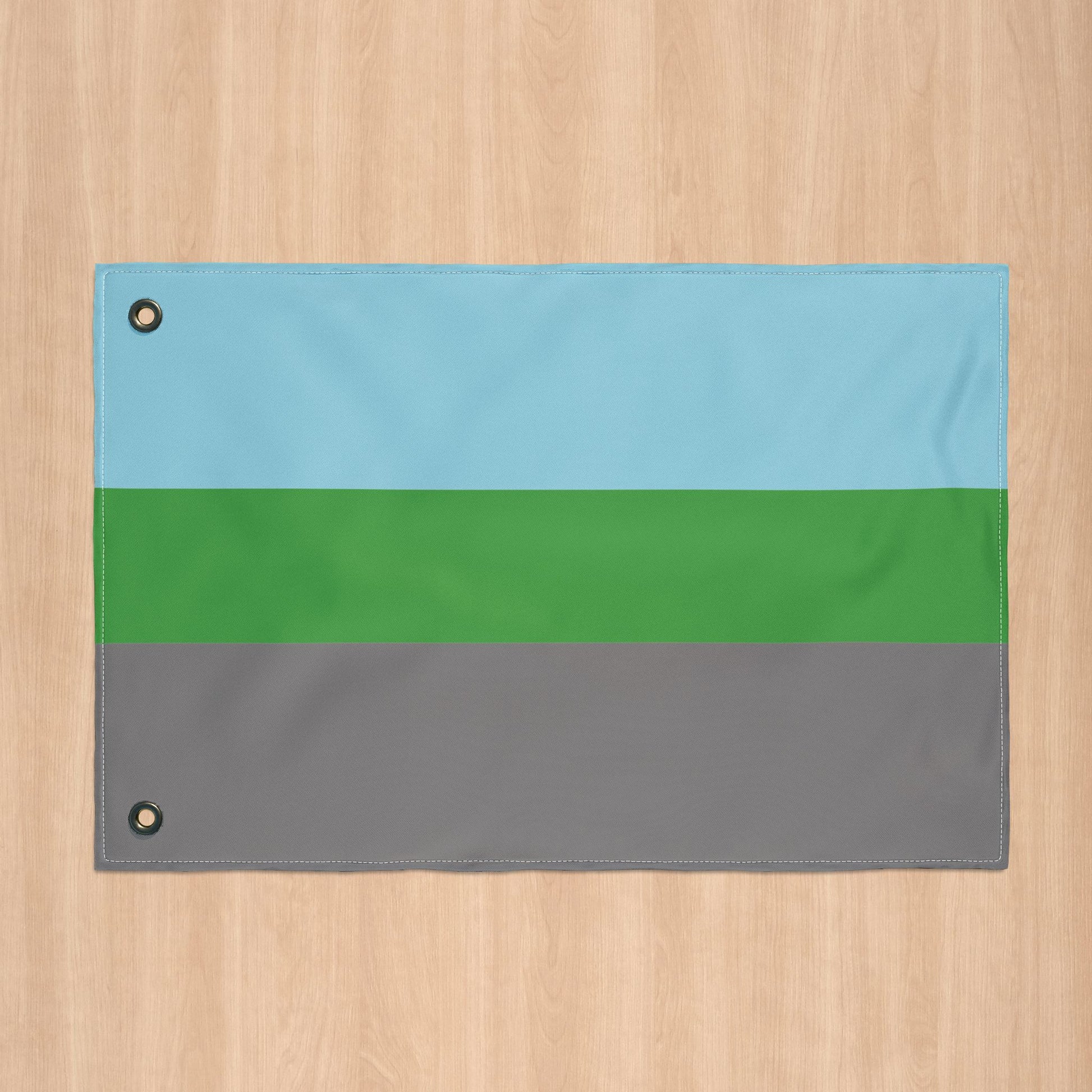 Autoromantic Pride Flag with Grommets