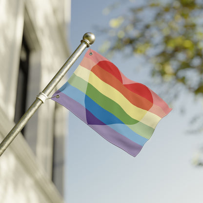 12'' × 18'' Homoromantic Pride Flag with Grommets